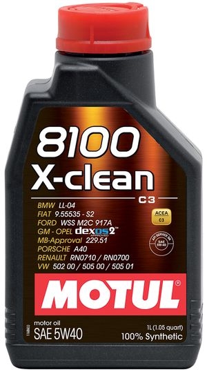 Motul 8100 X-clean GEN2 5W-40