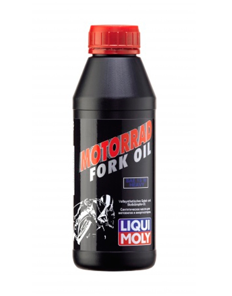Синтетическое масло для вилок и амортизаторов Liqui Moly Motorrad Fork Oil 15W Heavy