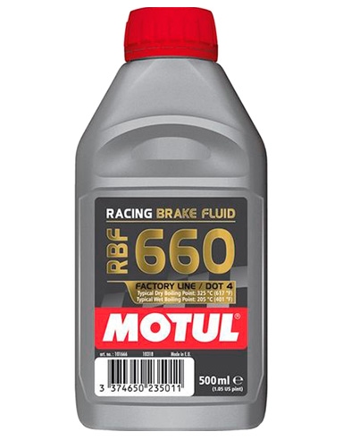 Motul Racing BRAKE FLUID 660 FACTORY LINE - 5367