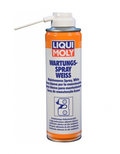 Грязеотталкивающая белая смазка Liqui Moly Wartungs-Spray weiss - 669