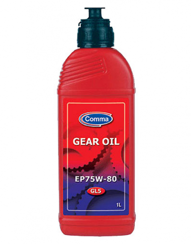 Трансмиссионное масло Comma EP 75w80 GEAR OIL GL4 - 2704
