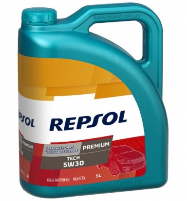 Моторное масло Repsol Premium Tech 5W-30 5л - 8498