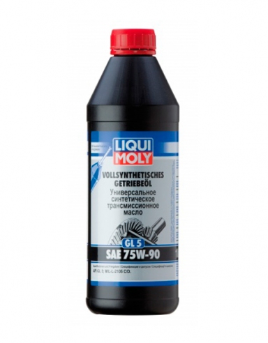 Трансмиссионное масло Liqui Moly Vollsynthetisches Getriebeoil (GL-5) 75W-90 - 553