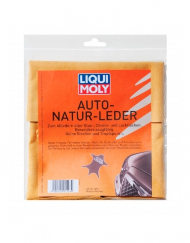 Платок для полировки из натуральной кожи Liqui Moly Auto-Natur-Leder 
