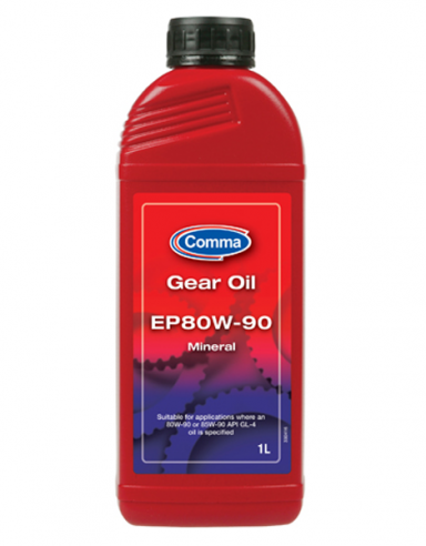Трансмиссионное масло Comma GEAR OIL EP 80W-90 GL-5