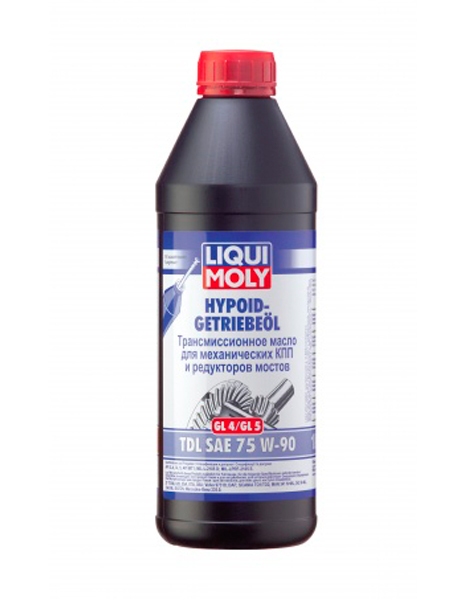 Трансмиссионное масло Liqui Moly  Hypoid-Getriebeoil TDL (GL-4/GL-5) 75W-90