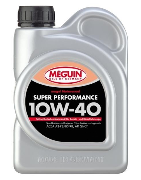 MEGUIN Super Performance SAE 10W-40 - 3427