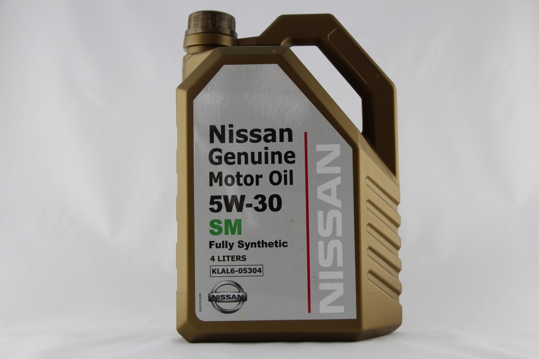 Моторное масло Nissan Genuine Motor Oil 5W-30 4л