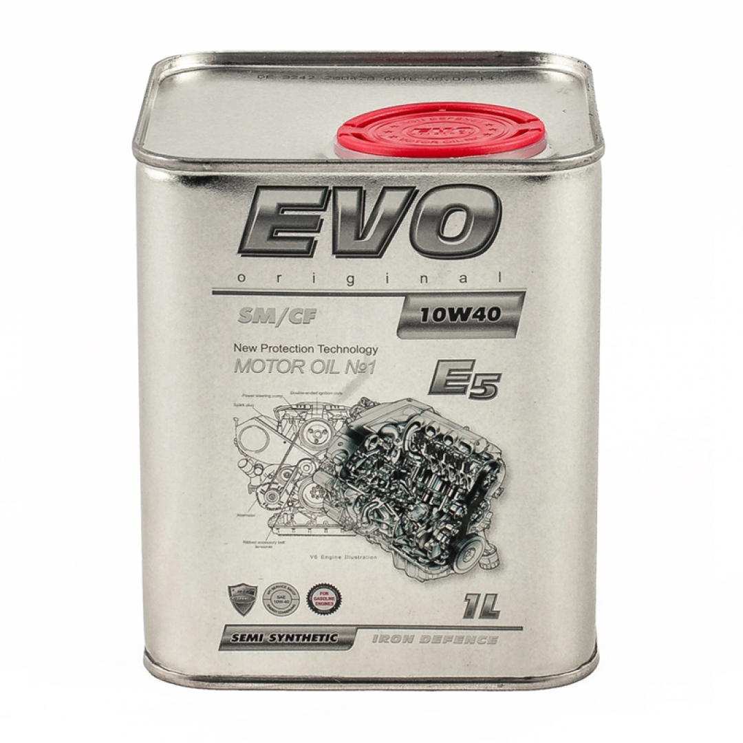Моторное масло EVO E5 10W-40 SM/CF 1л