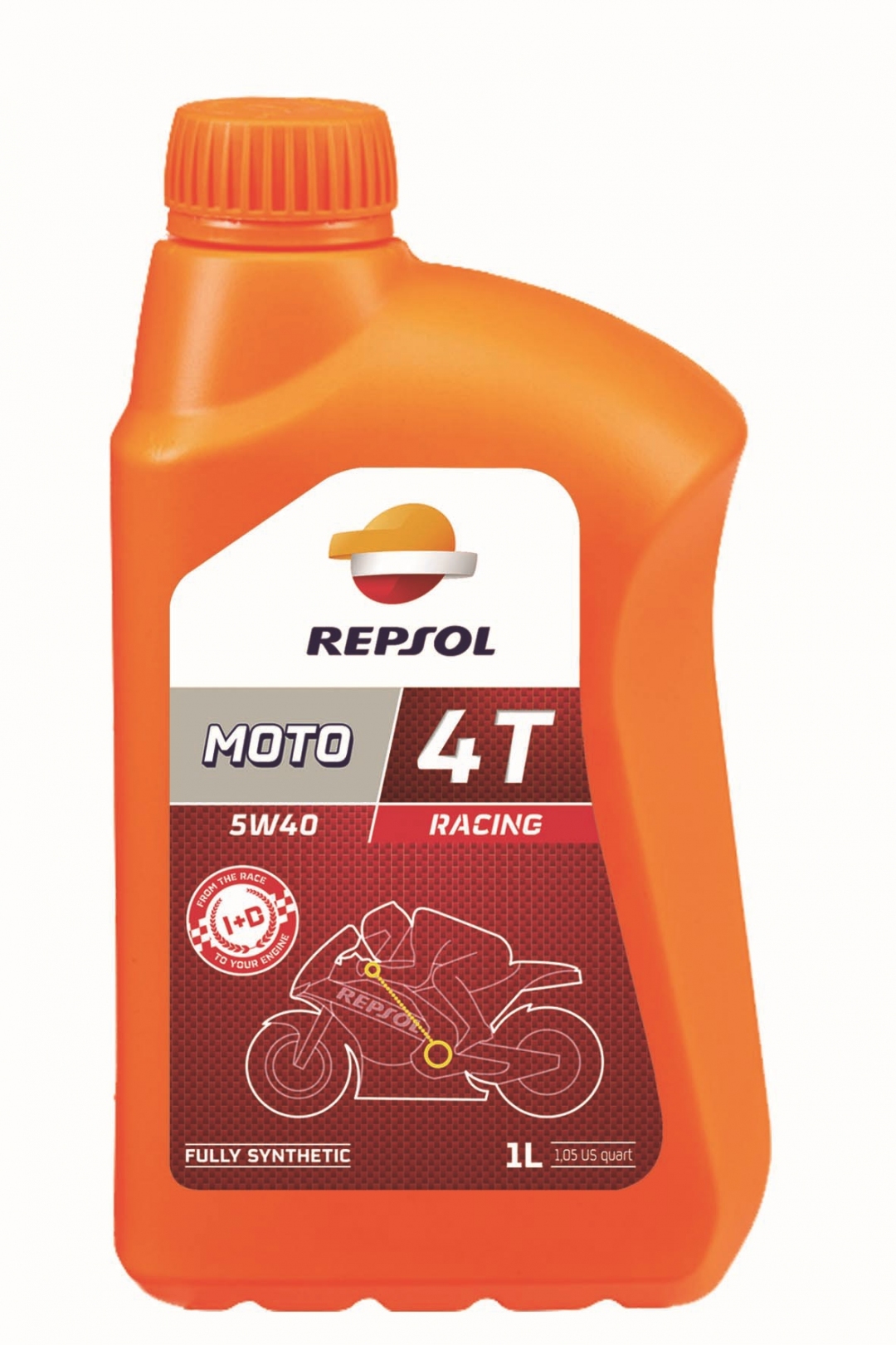 Моторное масло Repsol Moto Racing 4T 5W-40 1л