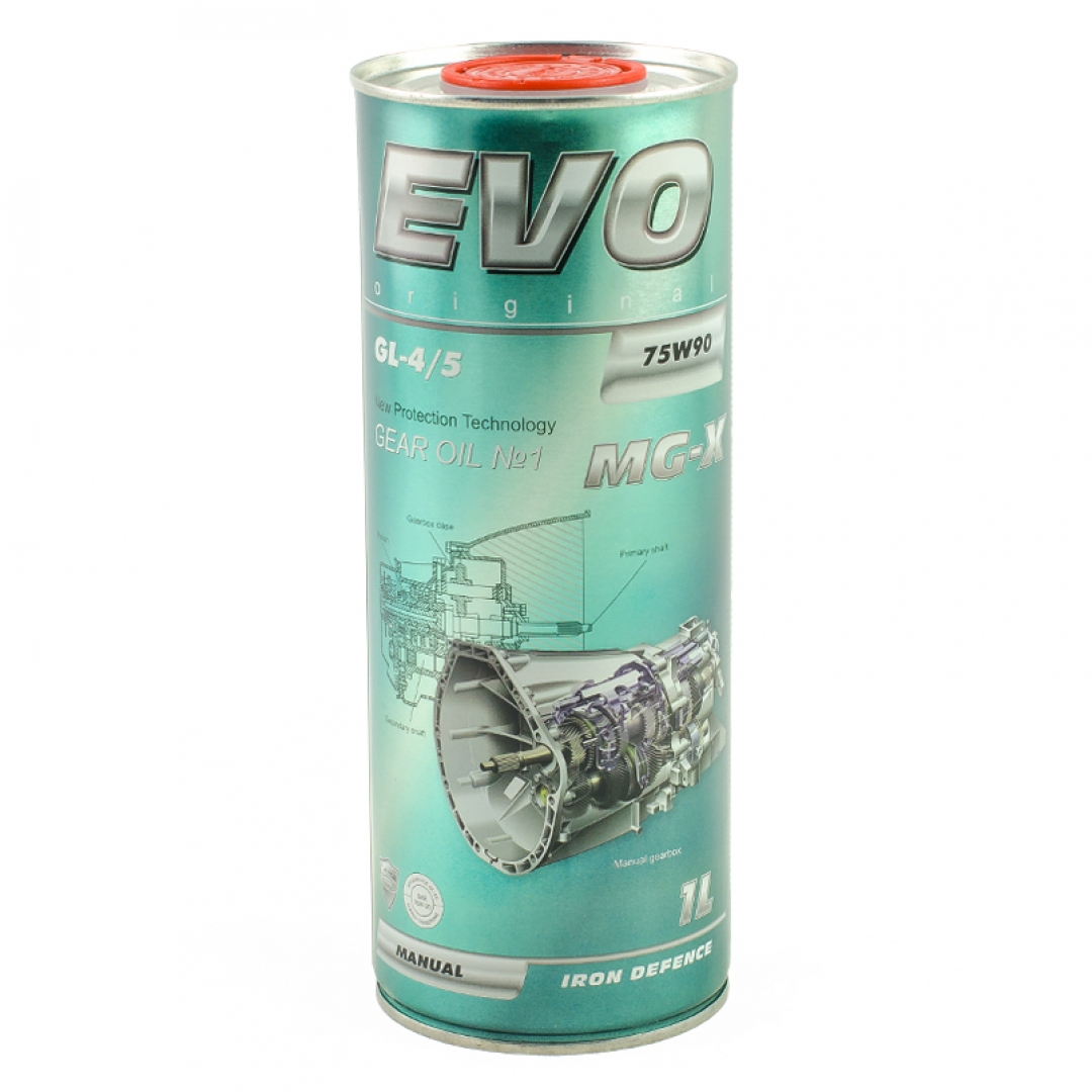 Трансмиссионное масло EVO MG-X 75W-90 GL-4/5 Manual 1л - 8432