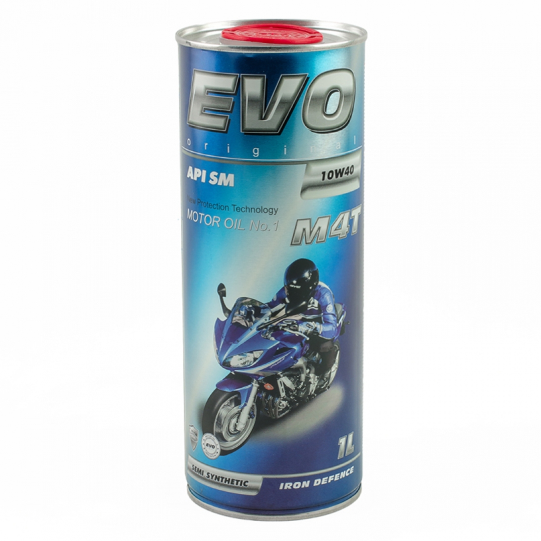 Моторное масло EVO MOTO M4T 10W-40 1л - 8435