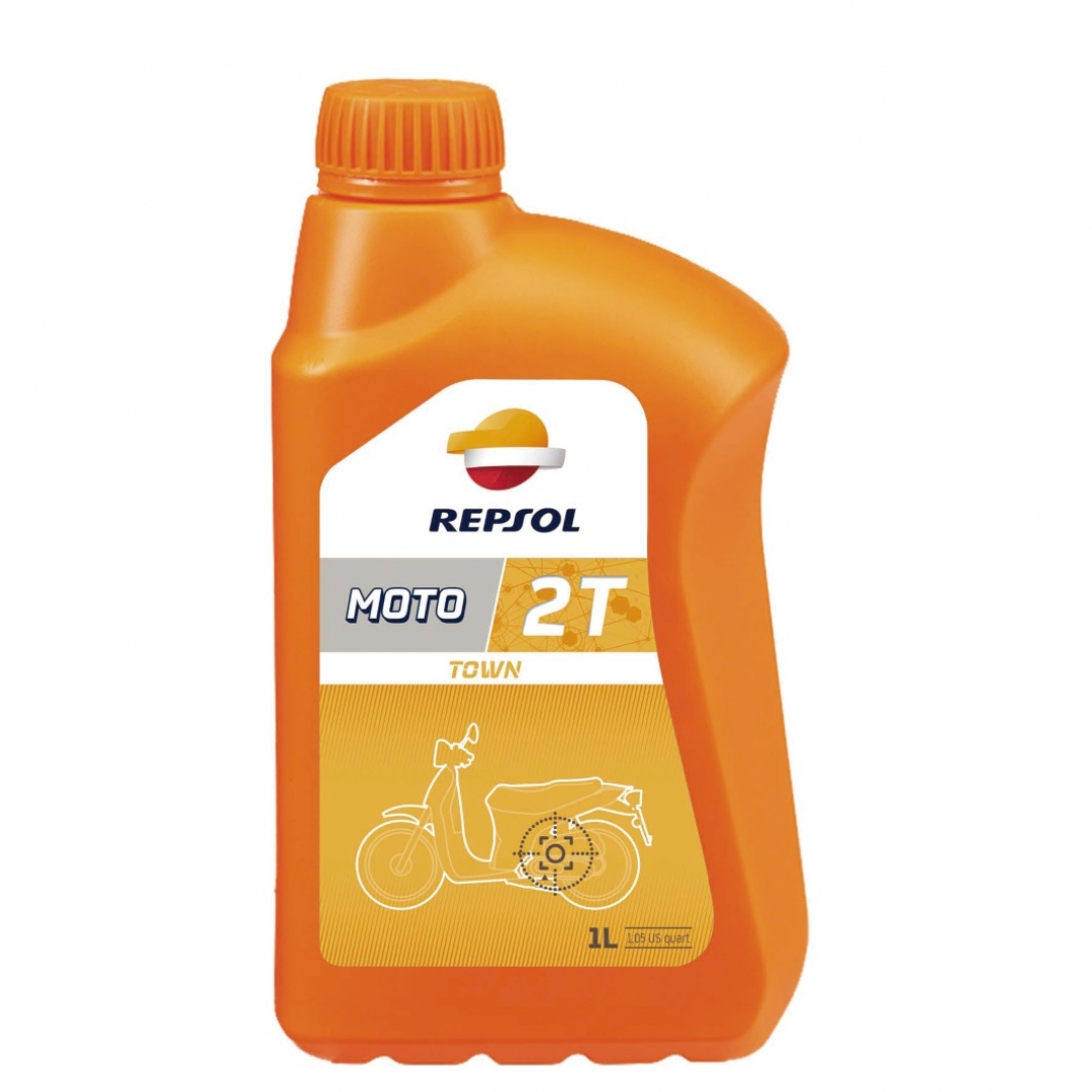 Моторное масло Repsol Moto Town 2T 1л - 8482