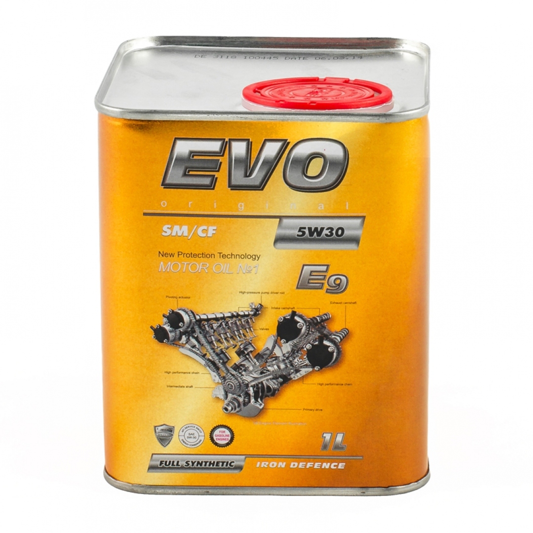 Моторное масло EVO E9 5W-30 SN/CF 1л