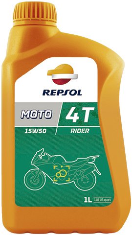 Моторное масло Repsol Moto Rider 4T 15W-50 1л