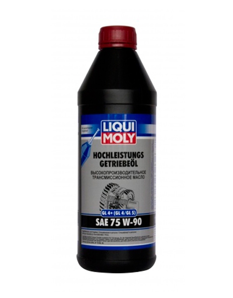 Трансмиссионное масло Liqui Moly Hochleistungs-Getriebeoil GL4+(GL-4/GL-5) 75W-90