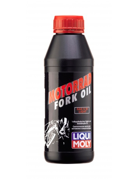 Синтетическое масло для вилок и амортизаторов Liqui Moly Motorrad Fork Oil 5W Light - 771