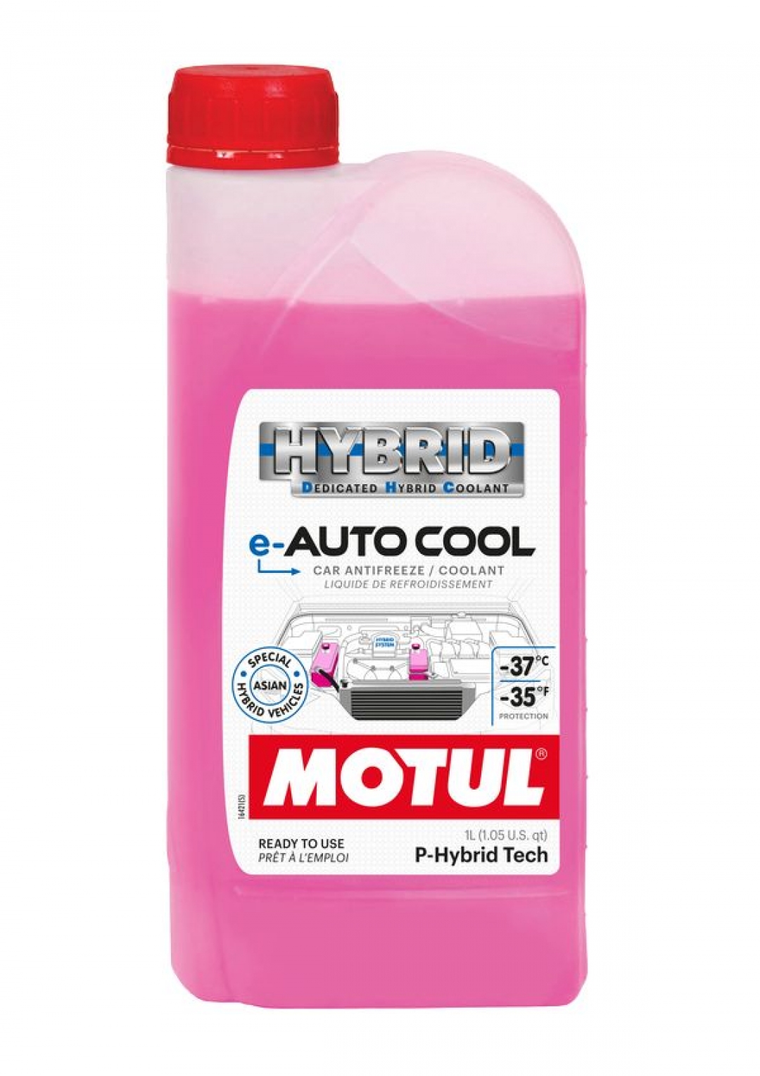 Motul E-AUTO COOL -37°C - Антифриз