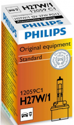 Галогенная лампа Philips Vision H27W/1 12V 27W