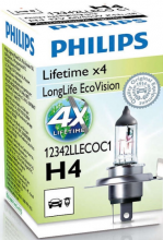 Галогенная лампа Philips LongLife EcoVision H4 12V 55W