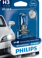 Галогенная лампа Philips WhiteVision H3 12V 55W