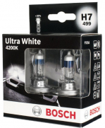 Галогенная лампа Bosch Ultra White H7 12V 55W 4200K