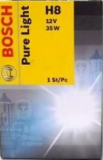 Галогенная лампа Bosch Pure Light H8 12V 35W
