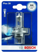 Галогенная лампа Bosch Plus 30 H4 12V 60/55W